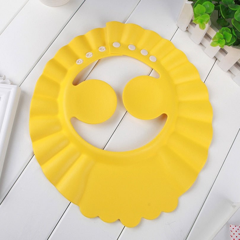 Visière chapeau pour douche bébé I ShampooCap™ - Enfance-epanouie