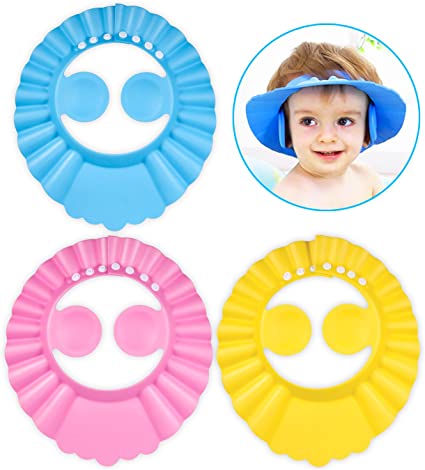 Visière chapeau pour douche bébé I ShampooCap™ - Enfance-epanouie